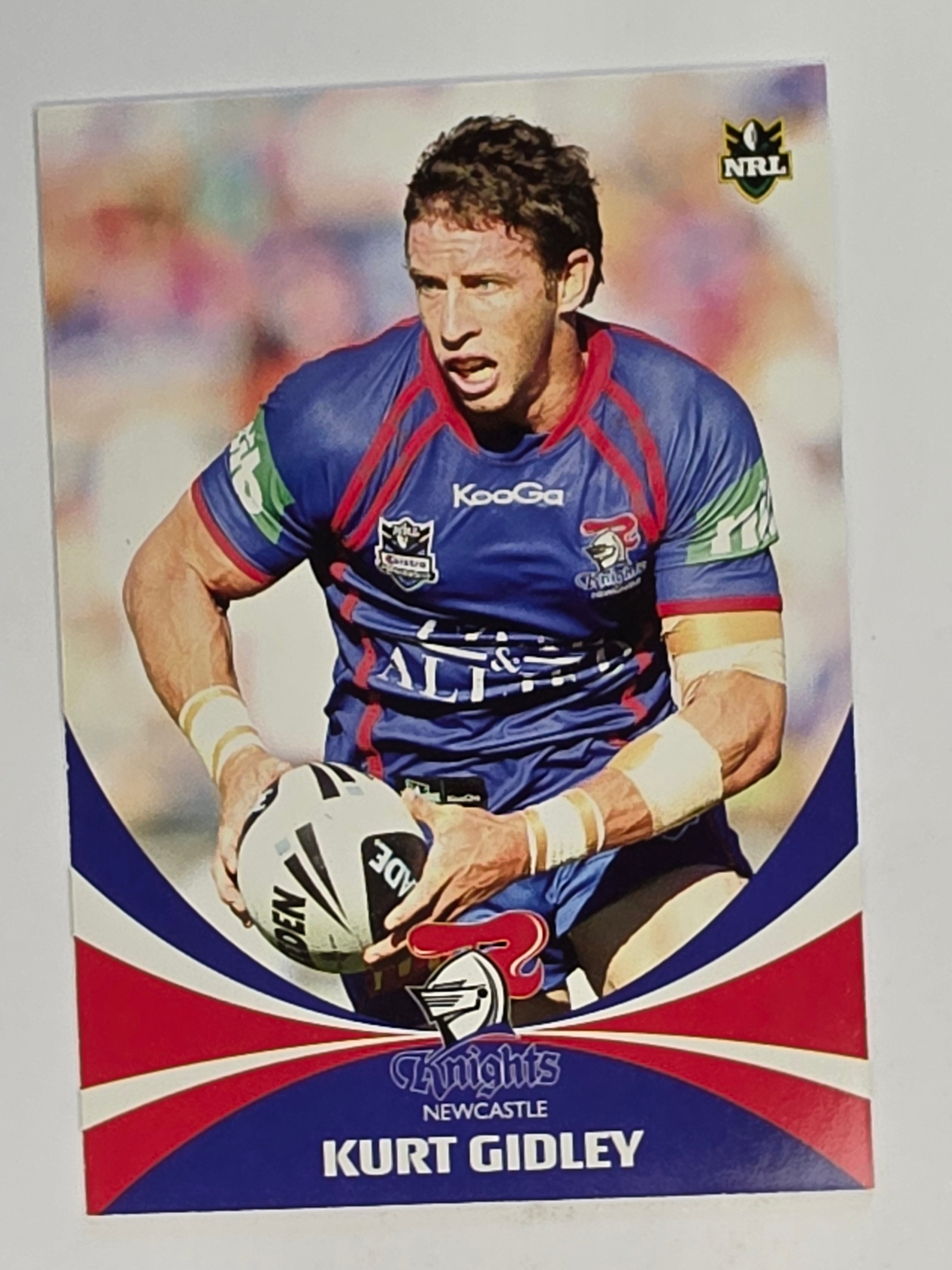 NRL 2011 Daily Telegraph | #087 Kurt Gidley | Newcastle Knights