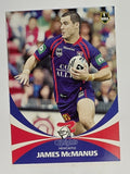 NRL 2011 Daily Telegraph | #091 James McManus | Newcastle Knights