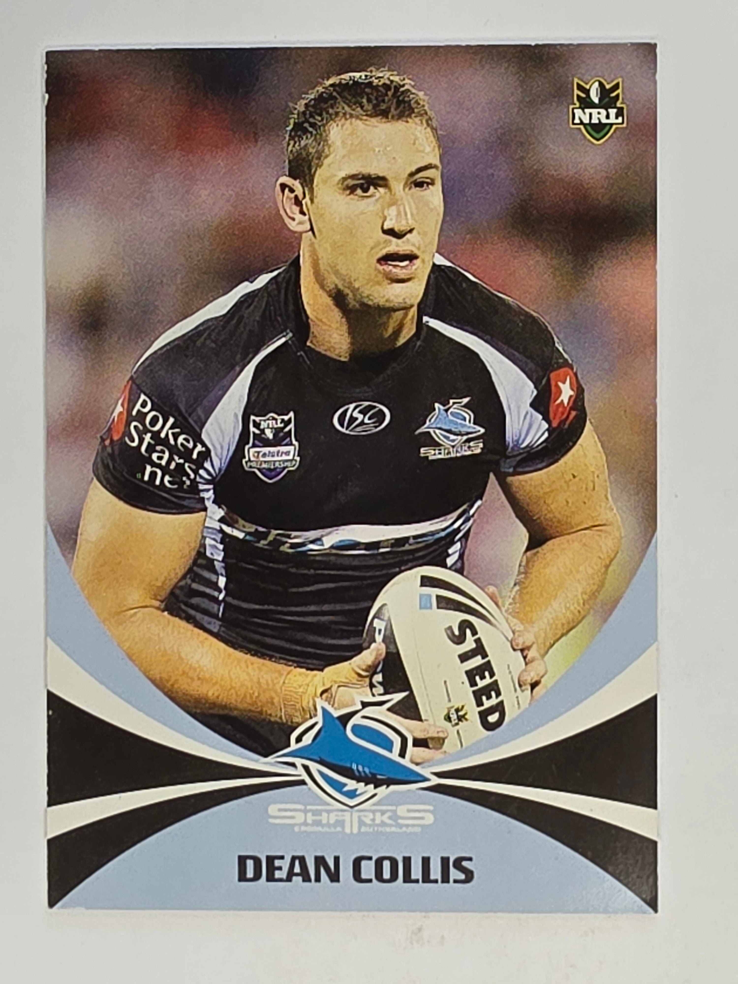 NRL 2011 Daily Telegraph | #123 Dean Collis | Cronulla Sutherland Sharks