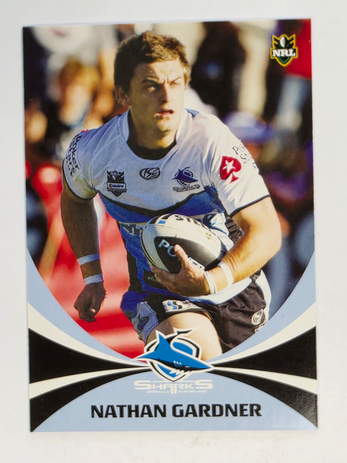 NRL 2011 Daily Telegraph | #126 Nathan Gardner | Cronulla Sutherland Sharks