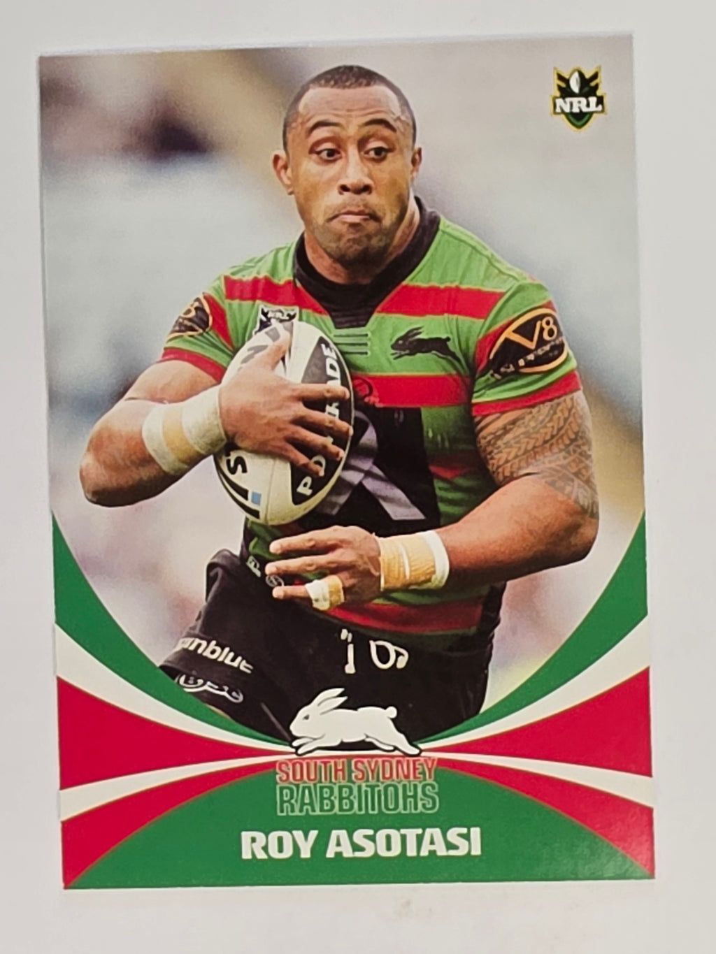 NRL 2011 Daily Telegraph | #133 Roy Asotasi | South Sydney Rabbitohs
