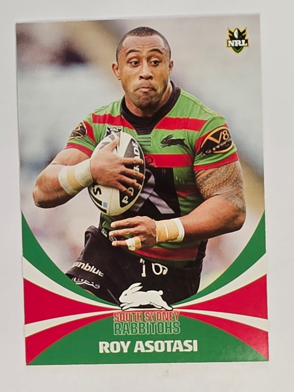 NRL 2011 Daily Telegraph | #133 Roy Asotasi | South Sydney Rabbitohs