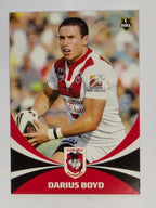 NRL 2011 Daily Telegraph | #145 Darius Boyd | St George Illawarra Dragons