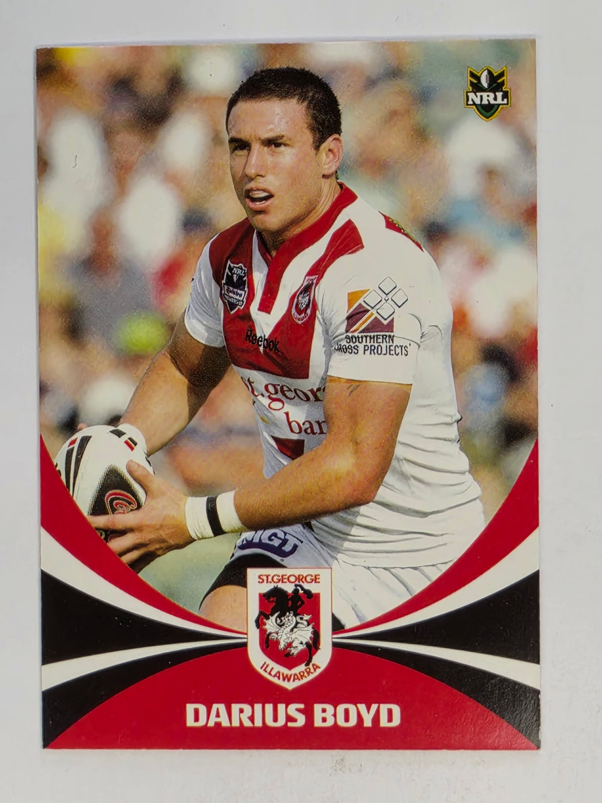 NRL 2011 Daily Telegraph | #145 Darius Boyd | St George Illawarra Dragons