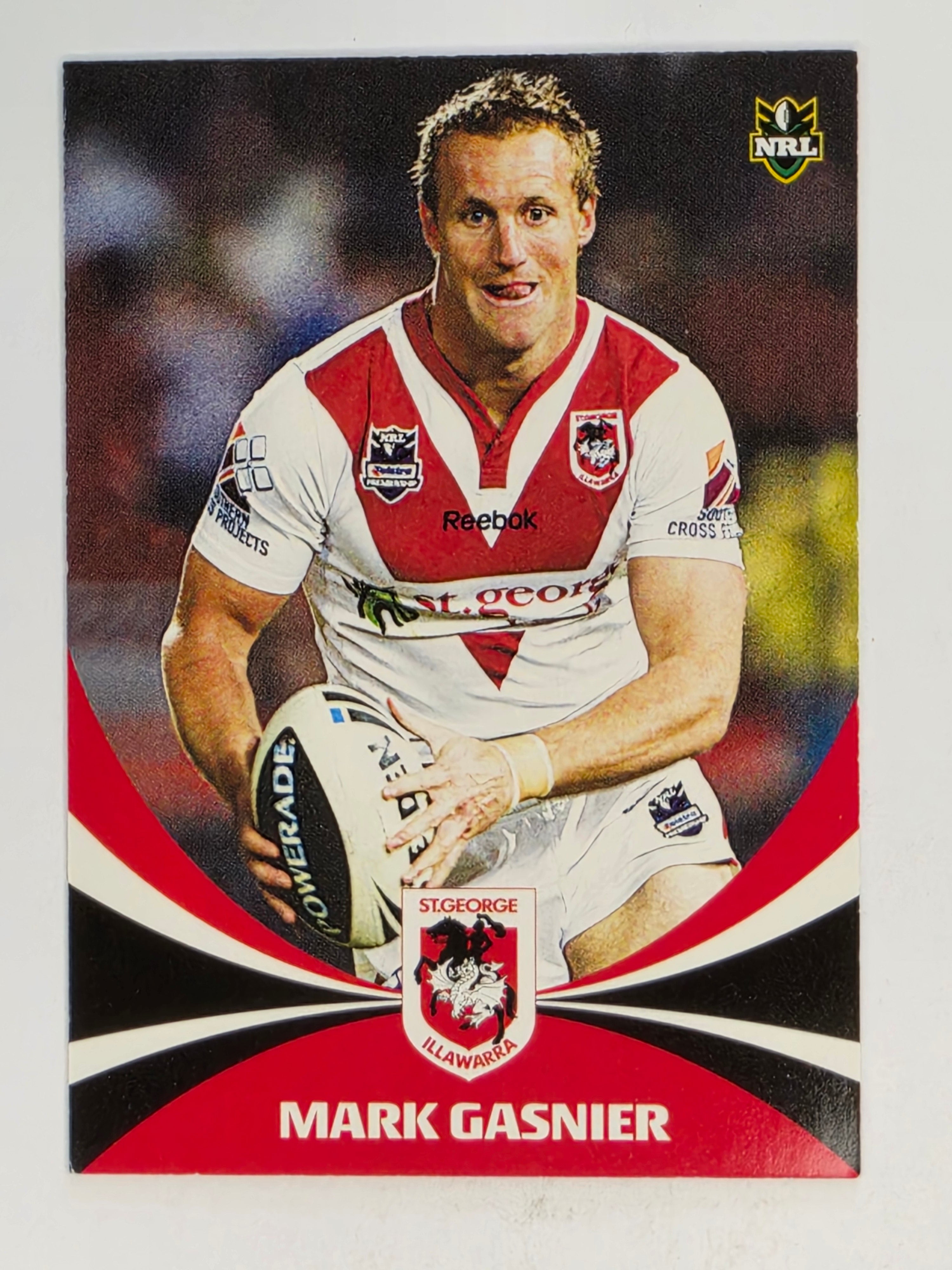 NRL 2011 Daily Telegraph | #149 Mark Gasnier | St George Illawarra Dragons