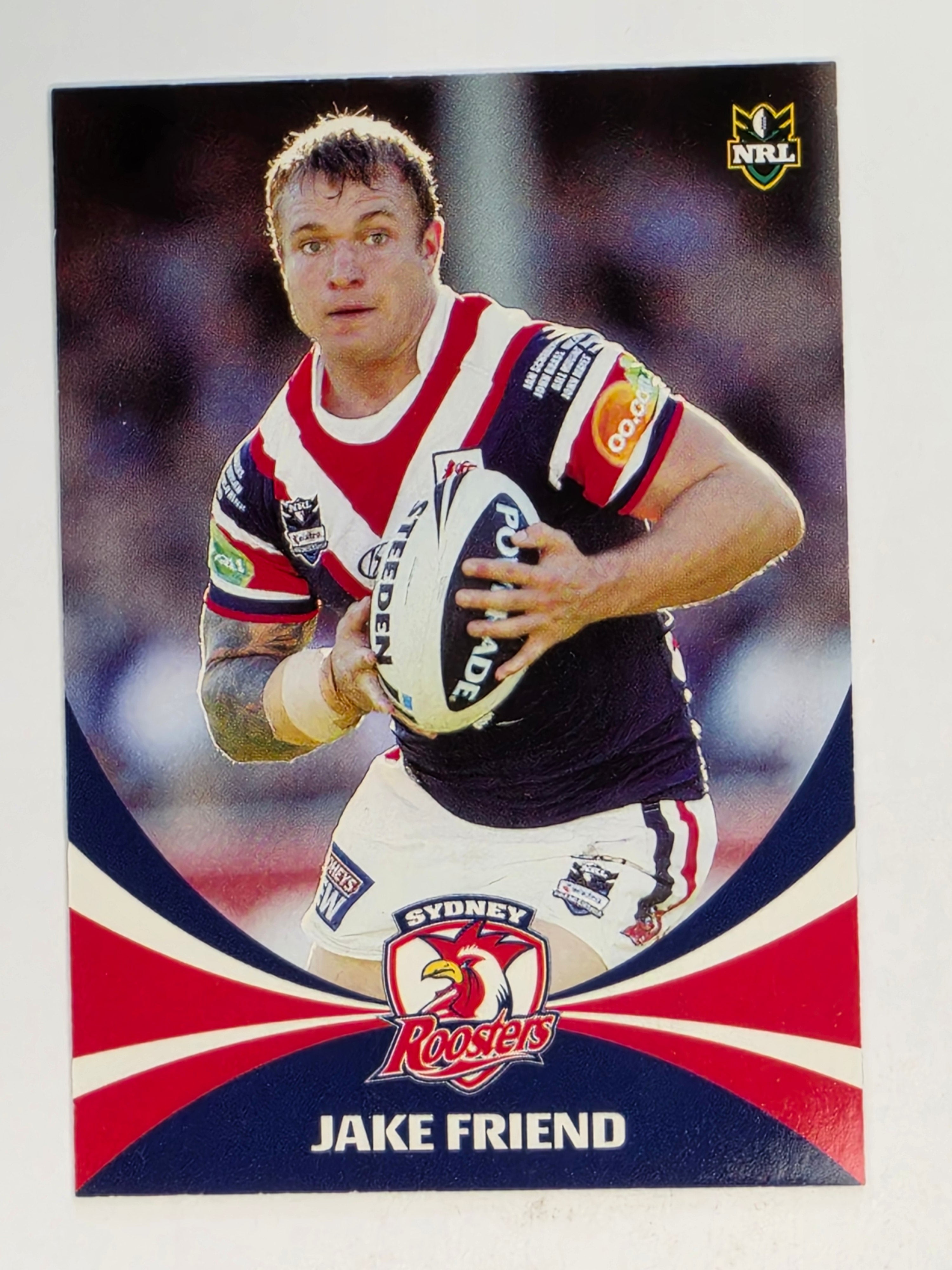 NRL 2011 Daily Telegraph | #160 Jake Friend | Sydney Roosters