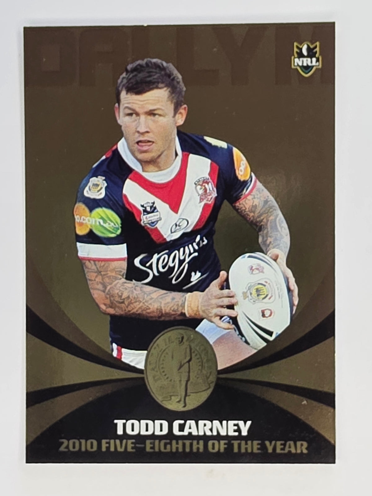 NRL 2011 Daily Telegraph | #196 Todd Carney Dally M Winner