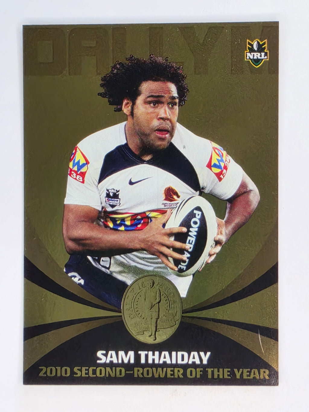 NRL 2011 Daily Telegraph | #198 Sam Thaiday Dally M Winner