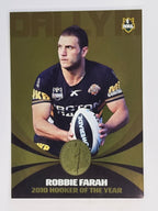 NRL 2011 Daily Telegraph | #200 Robbie Farah Dally M Winner