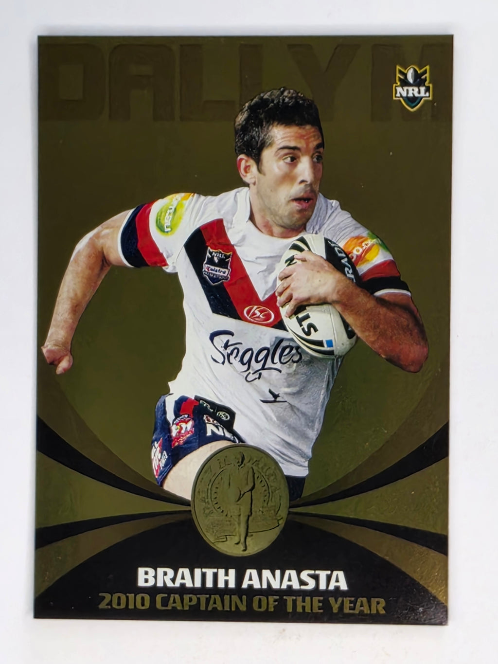 NRL 2011 Daily Telegraph | #202 Braith Anasta Dally M Winner