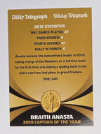 NRL 2011 Daily Telegraph | #202 Braith Anasta Dally M Winner