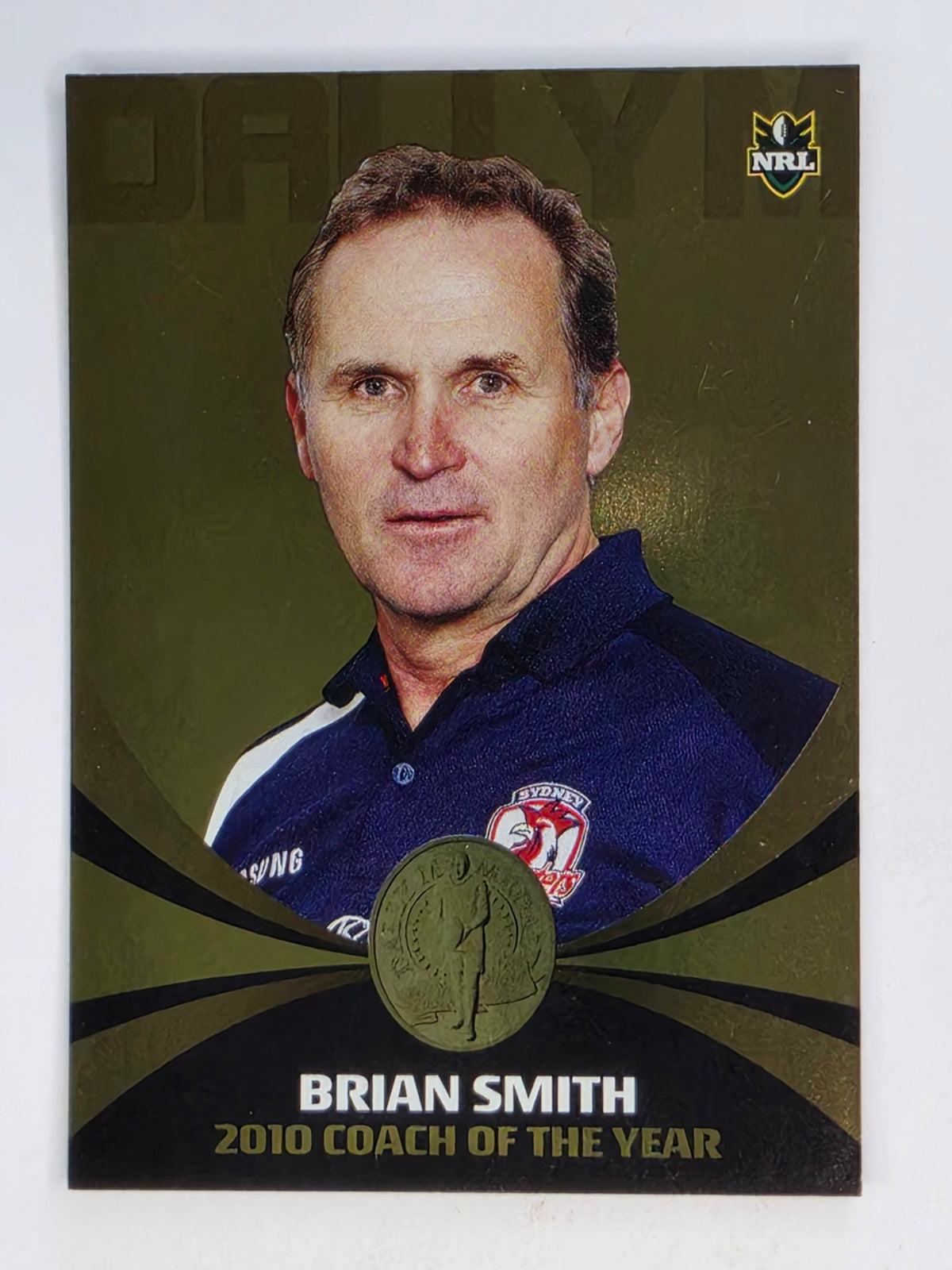 NRL 2011 Daily Telegraph | #203 Brian Smith Dally M Winner