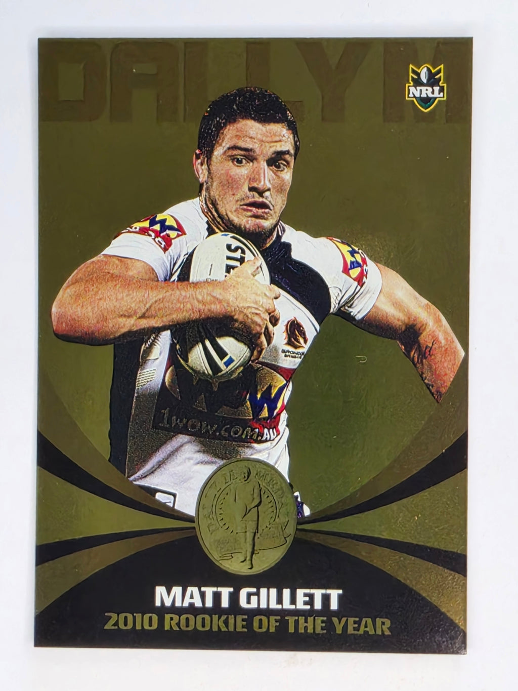 NRL 2011 Daily Telegraph | #204 Matt Gillett Dally M Winner