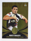 NRL 2011 Daily Telegraph | #204 Matt Gillett Dally M Winner