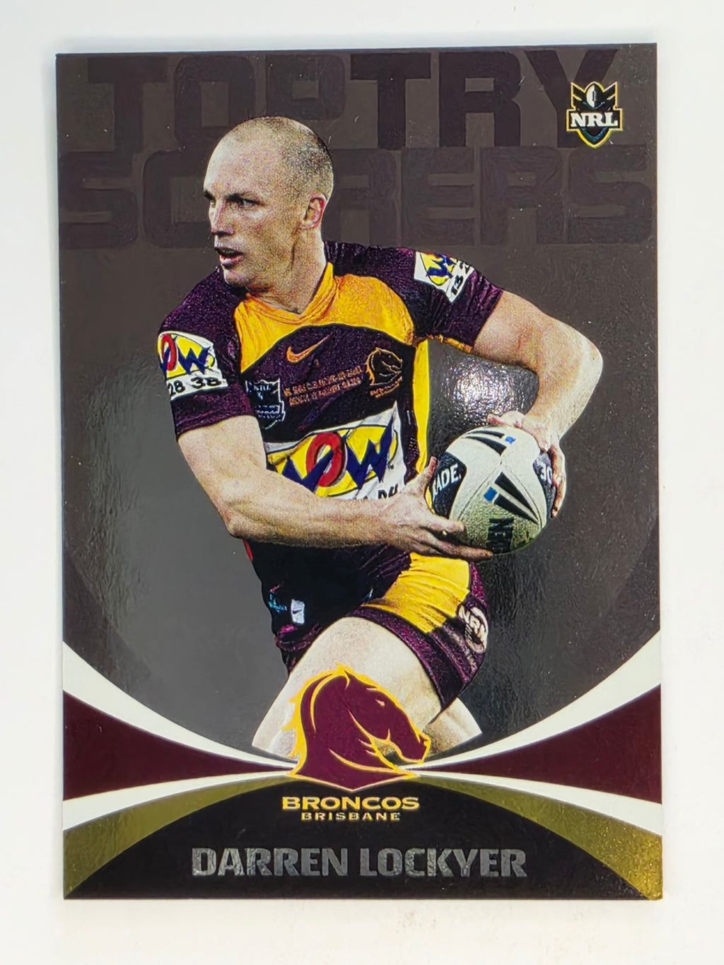 NRL 2011 Daily Telegraph | #205 Darren Lockyer Top Try Scorers
