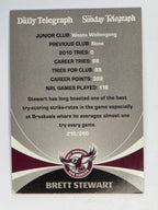 NRL 2011 Daily Telegraph | #210 Brett Stewart Top Try Scorers
