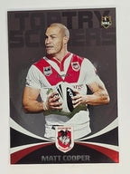 NRL 2011 Daily Telegraph | #217 Matt Cooper Top Try Scorers