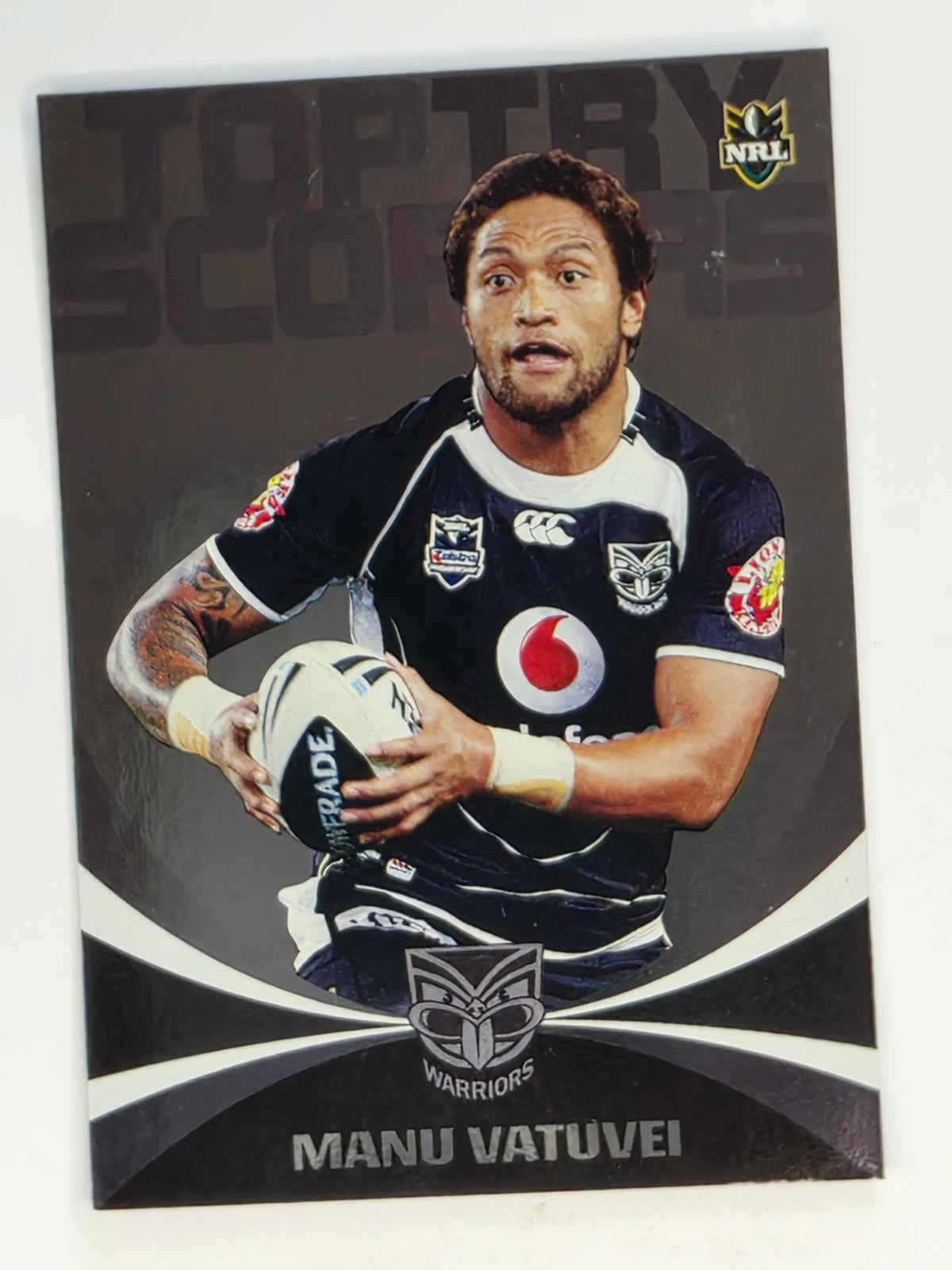 NRL 2011 Daily Telegraph | #219 Manu Vatuvei Top Try Scorers