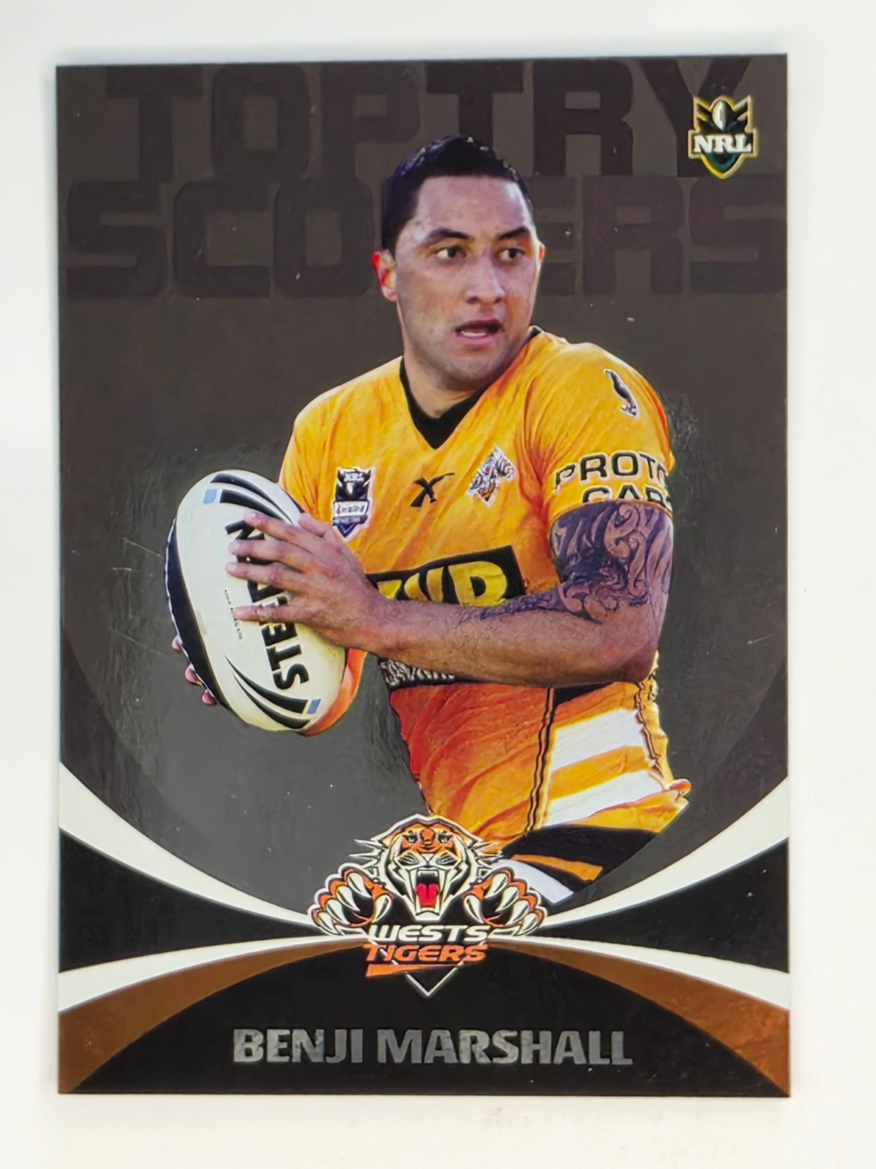 NRL 2011 Daily Telegraph | #220 Benji Marshall Top Try Scorers