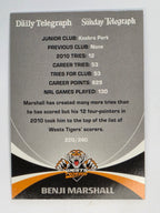 NRL 2011 Daily Telegraph | #220 Benji Marshall Top Try Scorers