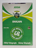 NRL 2011 Daily Telegraph | #225 Josh Dugan Game Breakers (Pop Up Card)
