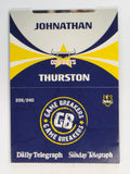 NRL 2011 Daily Telegraph | #226 Johnathan Thurston Game Breakers (Pop Up Card)