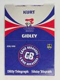 NRL 2011 Daily Telegraph | #230 Kurt Gidley Game Breakers (Pop Up Card)