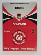NRL 2011 Daily Telegraph | #235 Jamie Soward Game Breakers (Pop Up Card)
