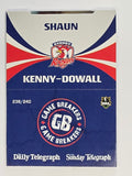 NRL 2011 Daily Telegraph | #238 Shaun Kenny-Dowall Game Breakers (Pop Up Card)