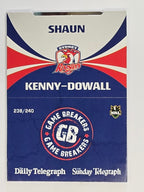 NRL 2011 Daily Telegraph | #238 Shaun Kenny-Dowall Game Breakers (Pop Up Card)
