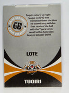 NRL 2011 Daily Telegraph | #240 Lote Tuqiri Game Breakers (Pop Up Card)