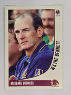 NRL 2003 Daily Telegraph | #002 | Wayne Bennett | Brisbane Broncos
