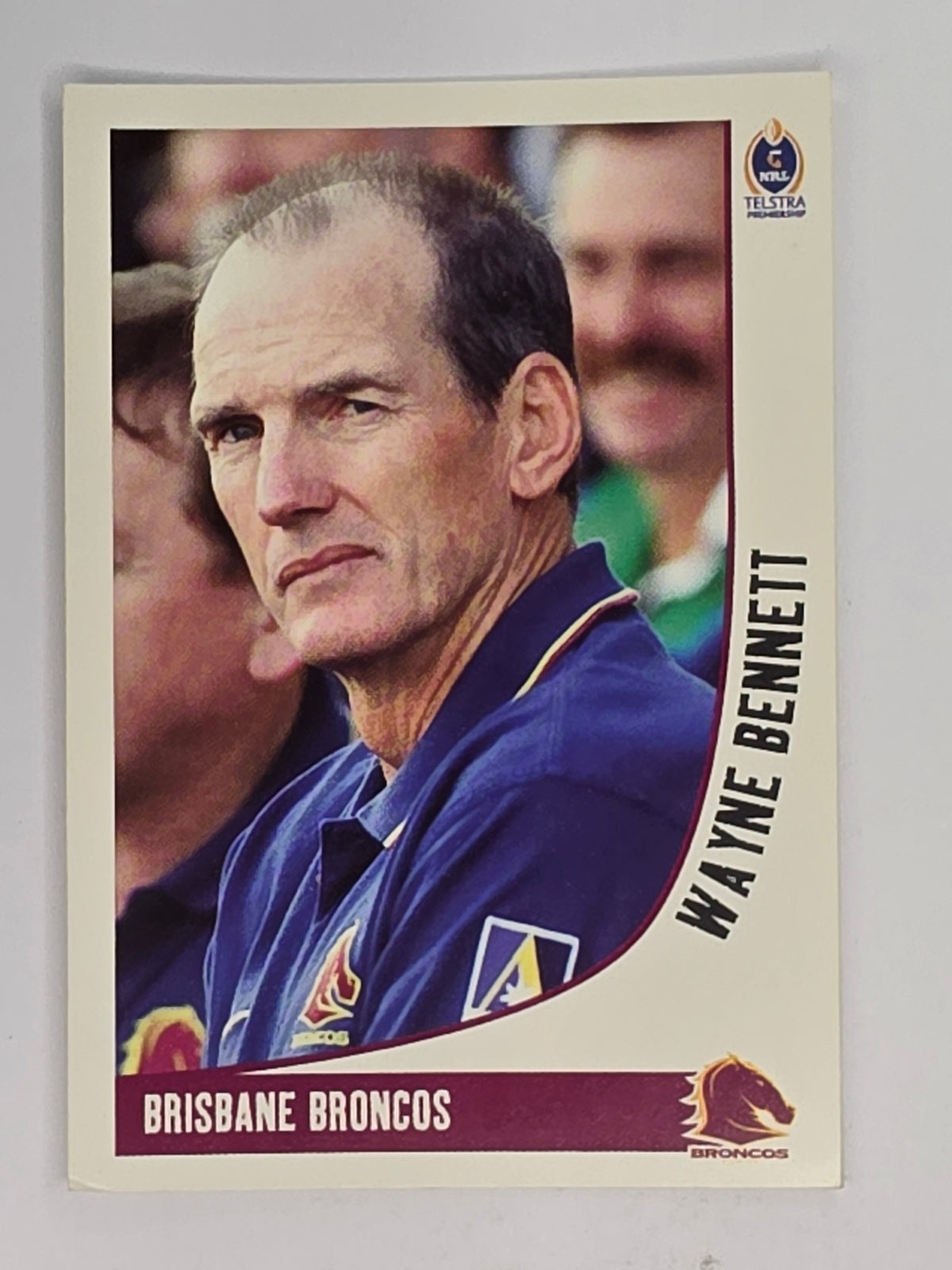 NRL 2003 Daily Telegraph | #002 | Wayne Bennett | Brisbane Broncos
