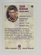 NRL 2003 Daily Telegraph | #003 | Shaun Berrigan | Brisbane Broncos