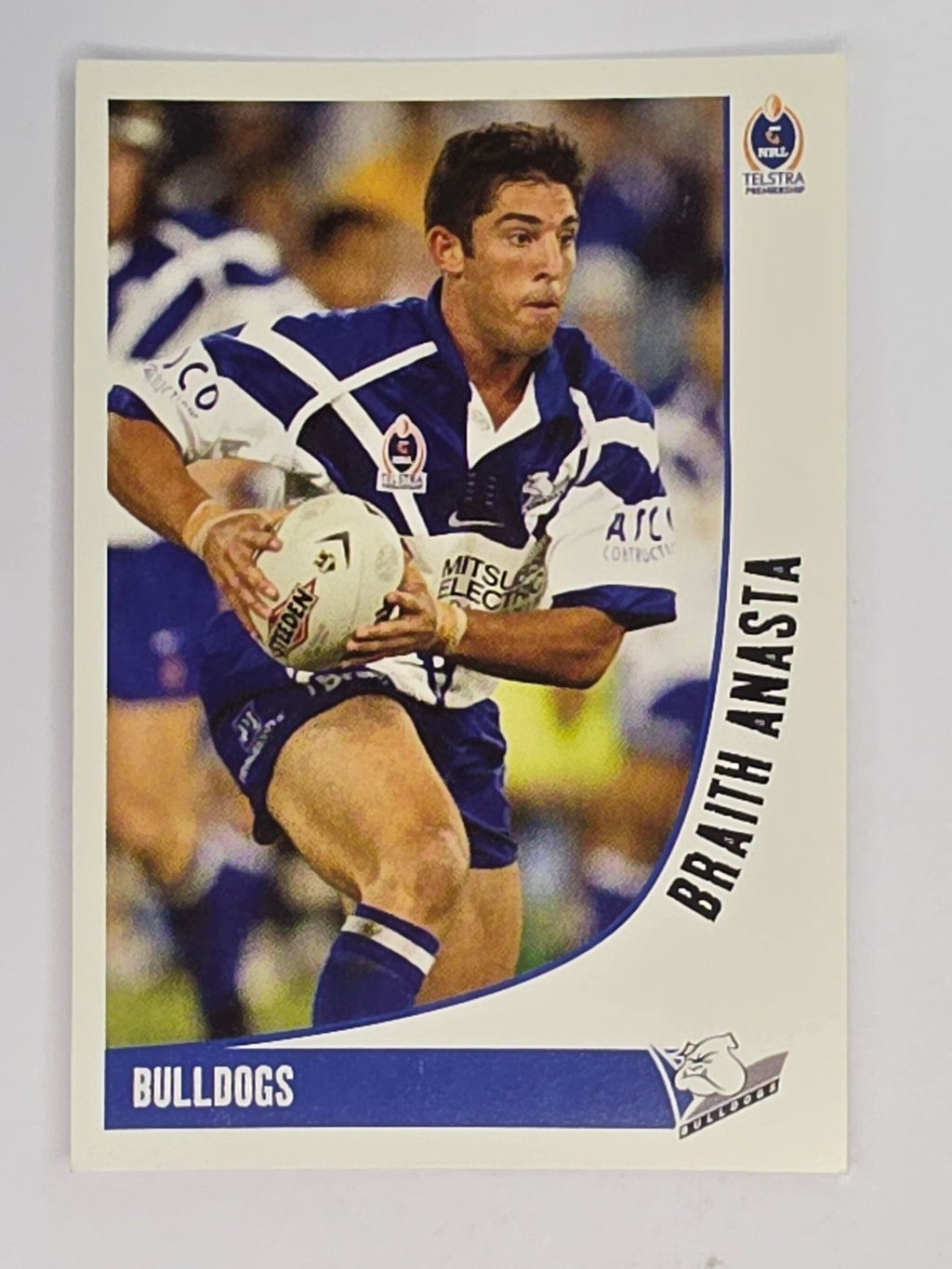 NRL 2003 Daily Telegraph | #019 | Braith Anasta | Canterbury Bankstown Bulldogs