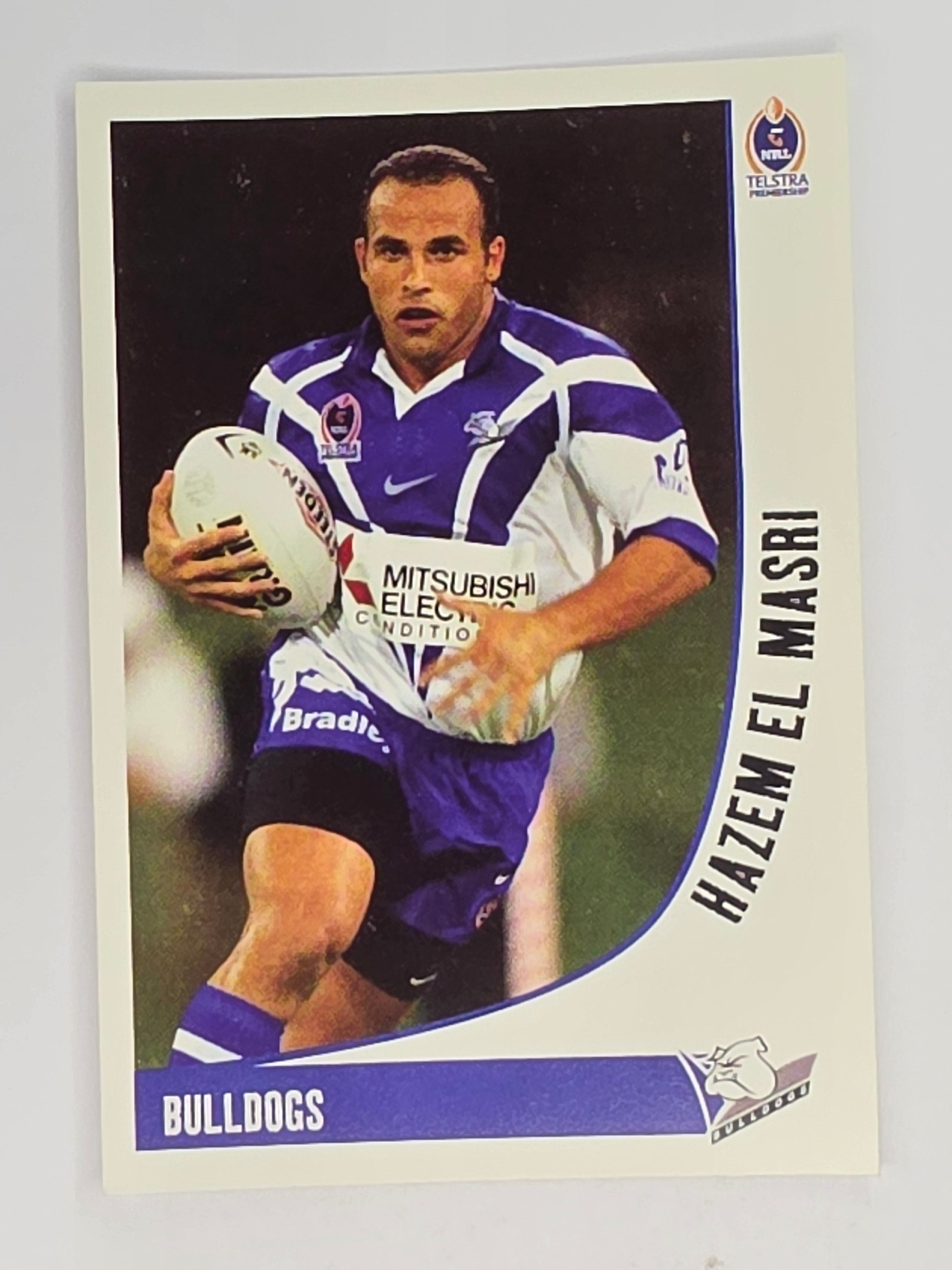 NRL 2003 Daily Telegraph | #020 | Hazem El Masri | Canterbury Bankstown Bulldogs