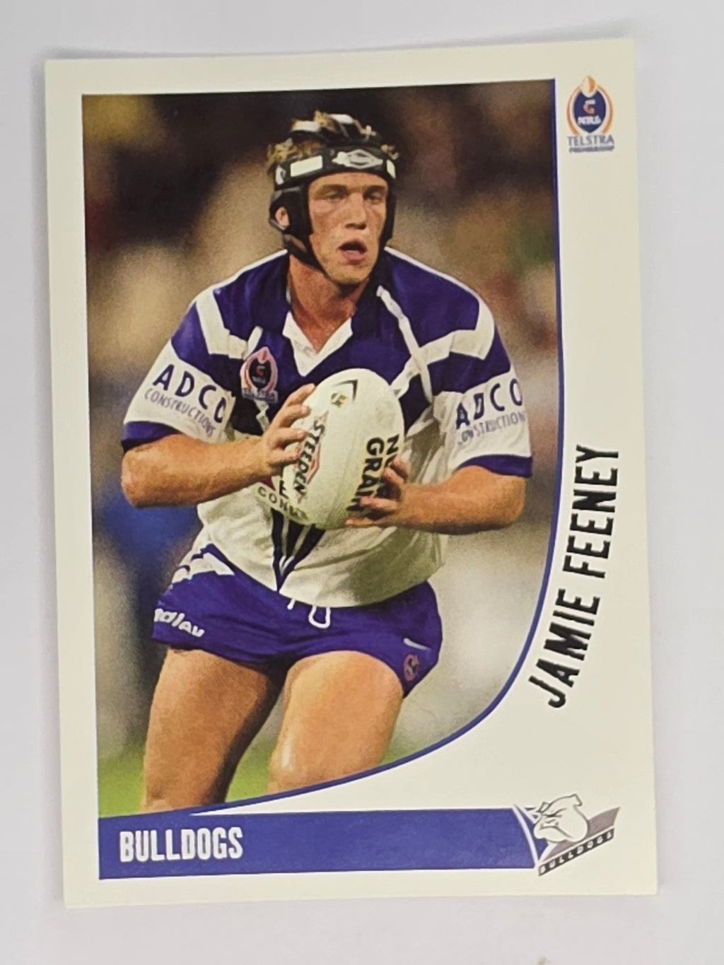 NRL 2003 Daily Telegraph | #021 | Jamie Feeney | Canterbury Bankstown Bulldogs