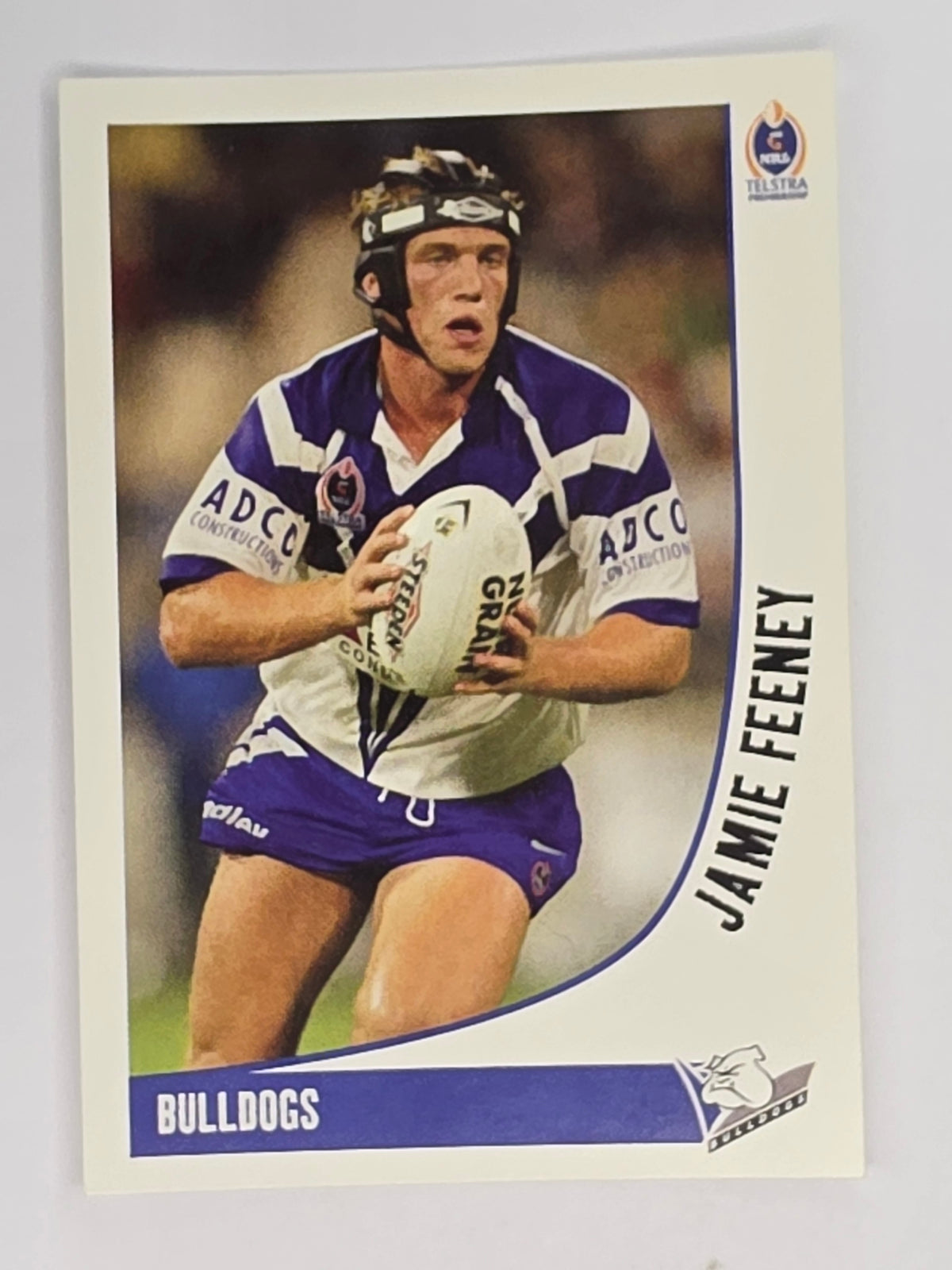 NRL 2003 Daily Telegraph | #021 | Jamie Feeney | Canterbury Bankstown Bulldogs
