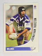 NRL 2003 Daily Telegraph | #023 | Johnathan Thurston | Canterbury Bankstown Bulldogs
