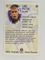NRL 2003 Daily Telegraph | #027 | Luke Patten | Canterbury Bankstown Bulldogs