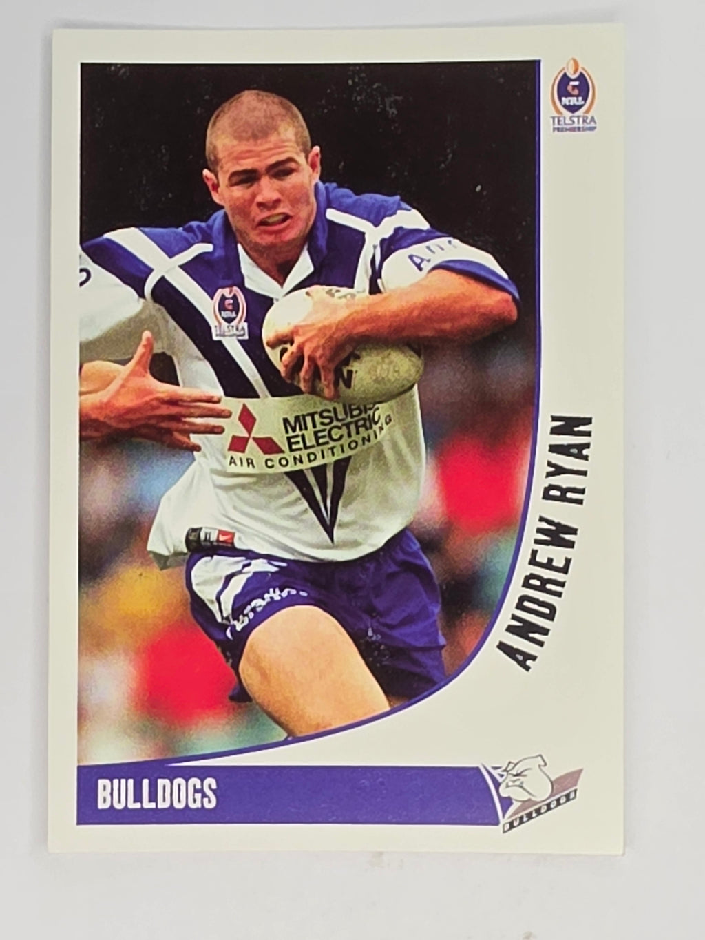 NRL 2003 Daily Telegraph | #028 | Andrew Ryan | Canterbury Bankstown Bulldogs