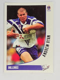 NRL 2003 Daily Telegraph | #028 | Andrew Ryan | Canterbury Bankstown Bulldogs