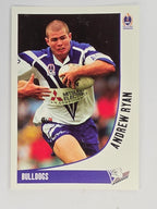 NRL 2003 Daily Telegraph | #028 | Andrew Ryan | Canterbury Bankstown Bulldogs