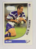 NRL 2003 Daily Telegraph | #029 | Brent Sherwin | Canterbury Bankstown Bulldogs