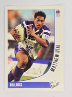 NRL 2003 Daily Telegraph | #031 | Matthew Utai | Canterbury Bankstown Bulldogs