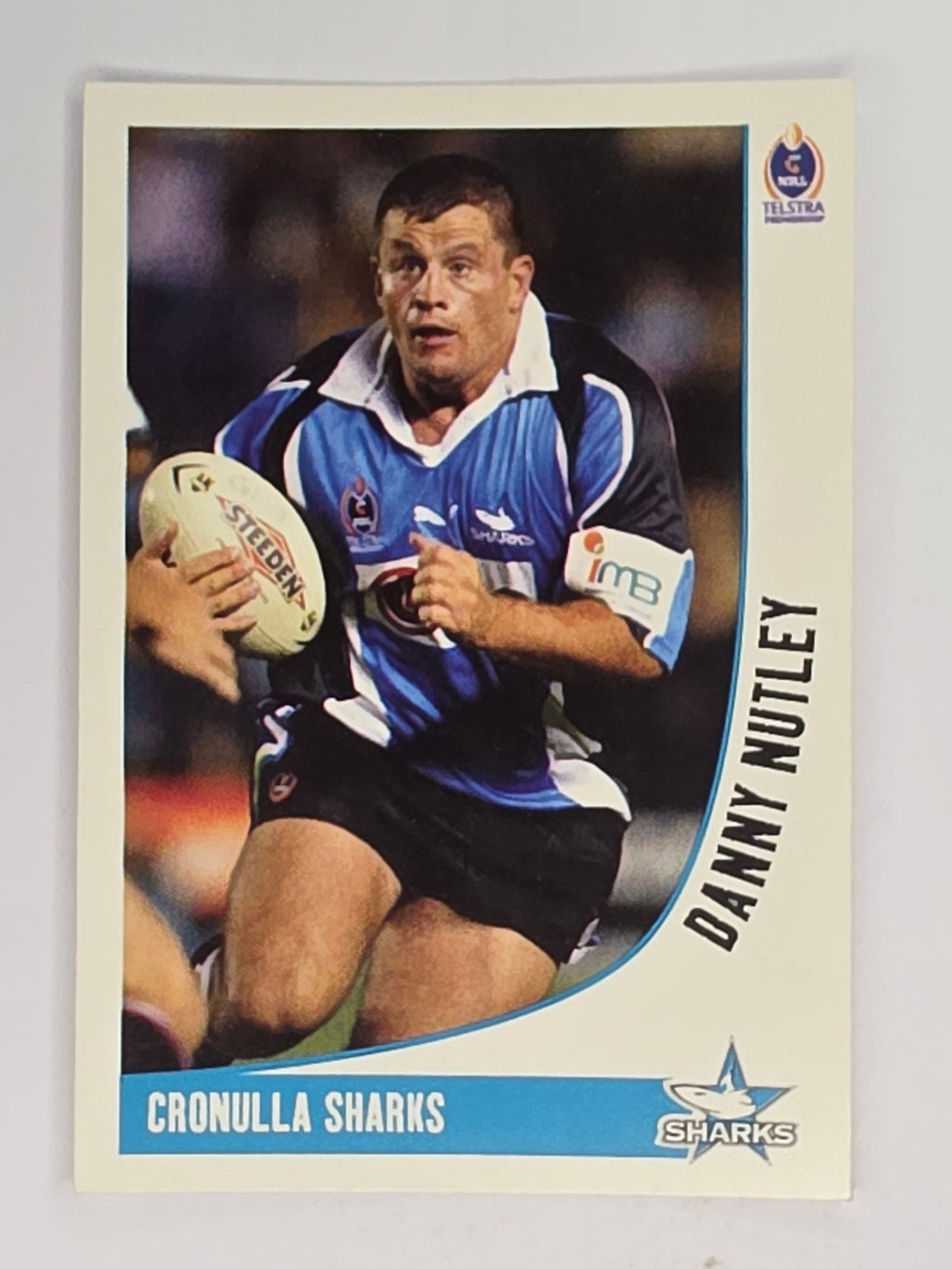 NRL 2003 Daily Telegraph | #060 | Danny Nutley | Cronulla Sutherland Sharks
