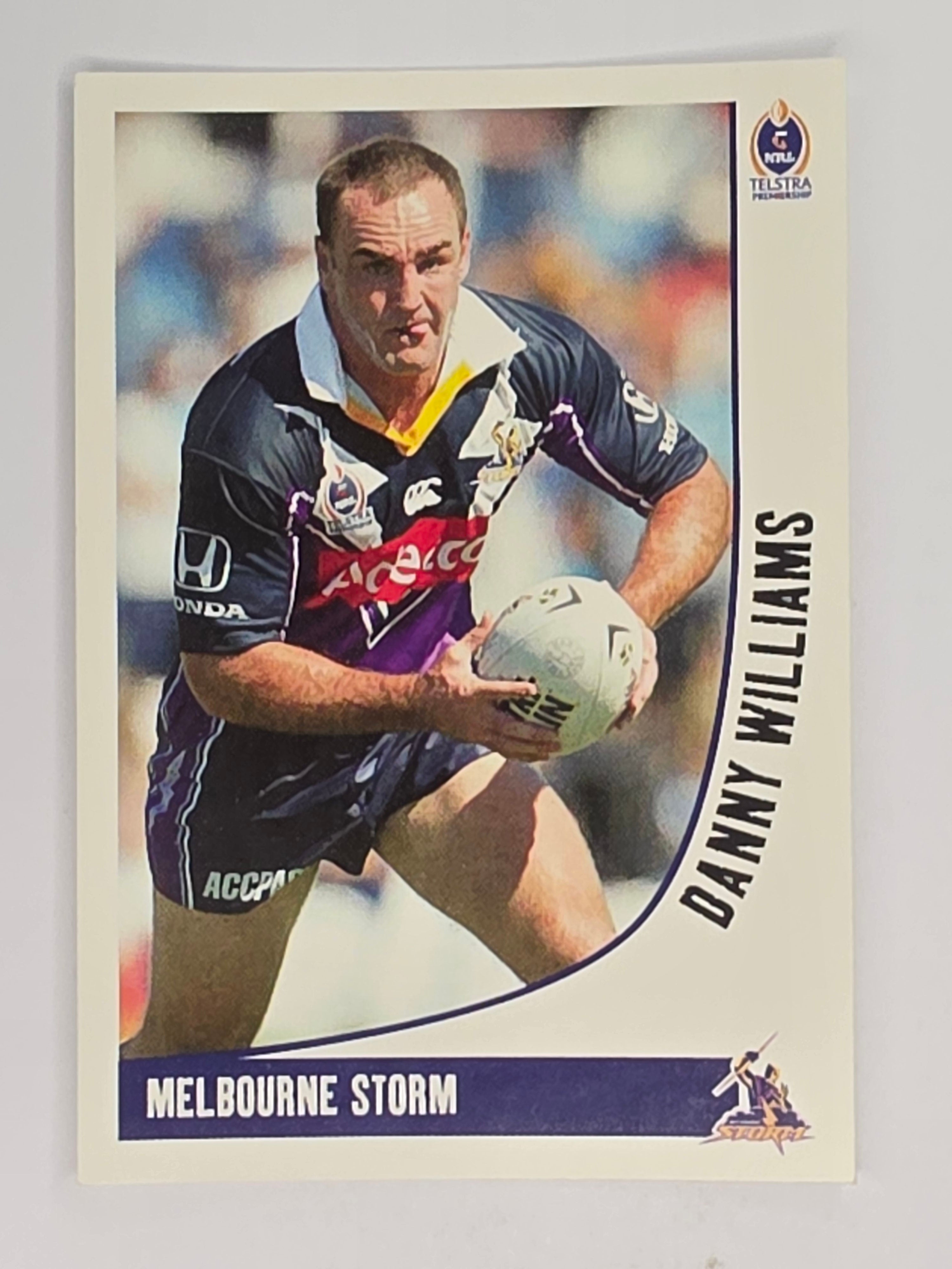 NRL 2003 Daily Telegraph | #096 | Danny Williams | Melbourne Storm