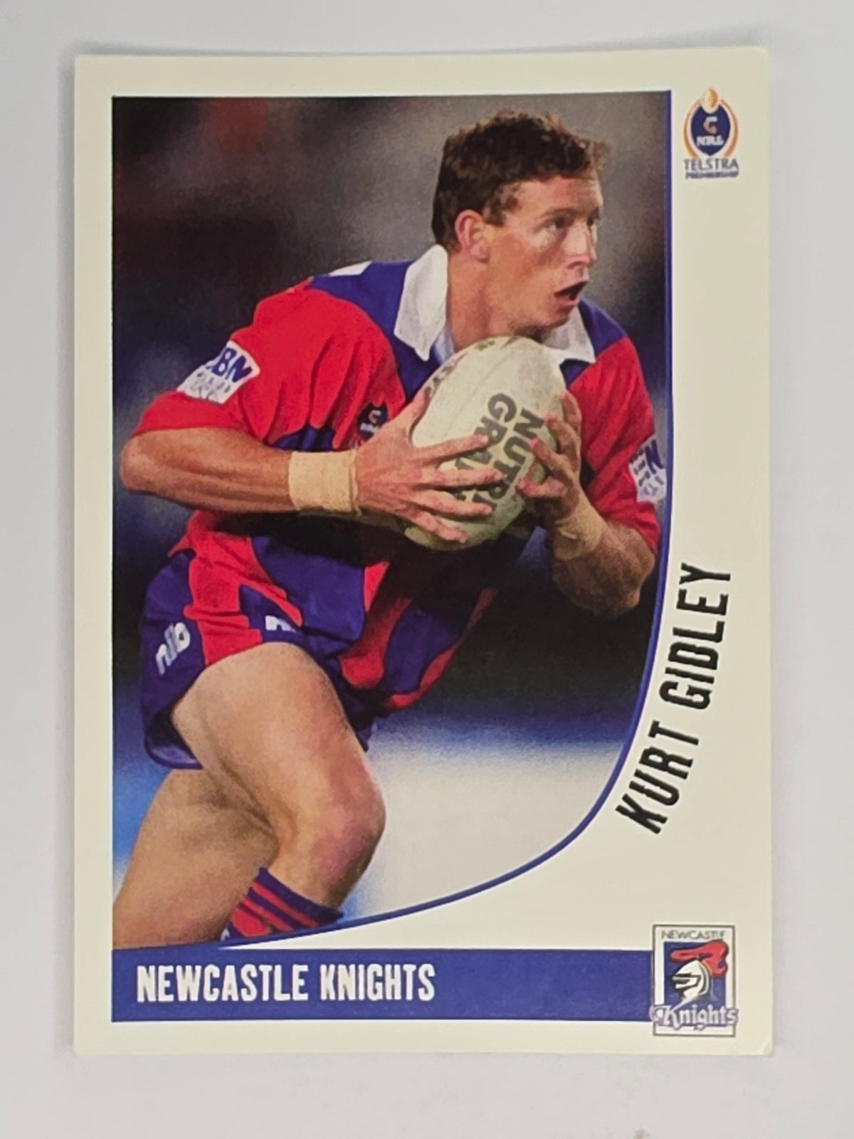 NRL 2003 Daily Telegraph | #101 | Kurt Gidley | Newcastle Knights