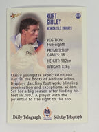 NRL 2003 Daily Telegraph | #101 | Kurt Gidley | Newcastle Knights