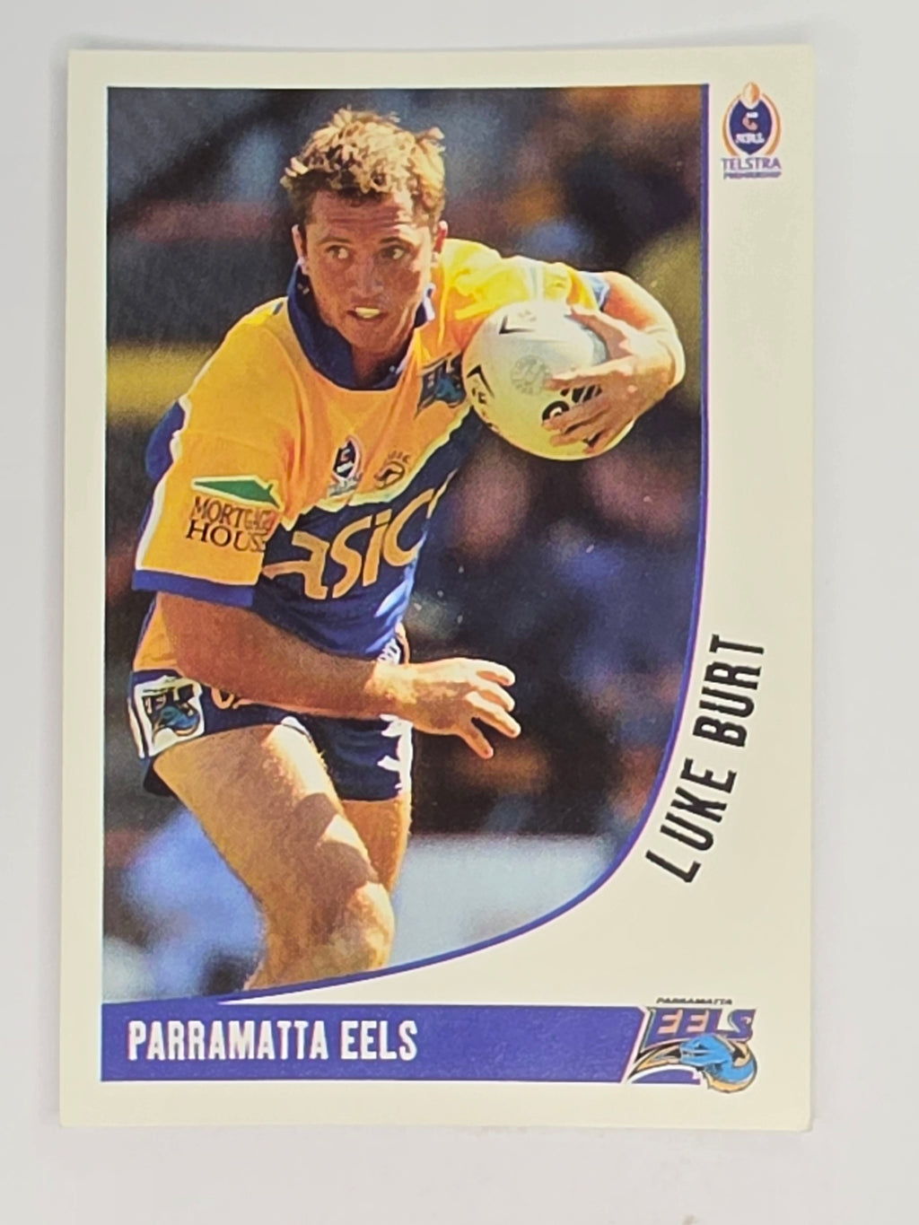 NRL 2003 Daily Telegraph | #131 | Luke Burt | Parramatta Eels